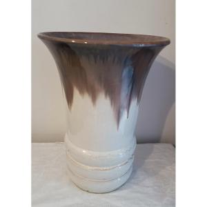 Vase - Flamed Sandstone - Art Deco - V. 1940