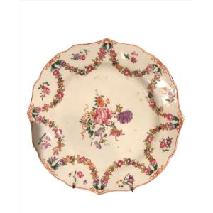 Plate- Porcelain- India Company- XVIII C.