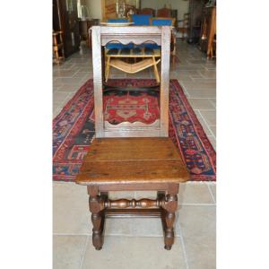 Lorraine Oak Chair Late 17th Early 18th Century