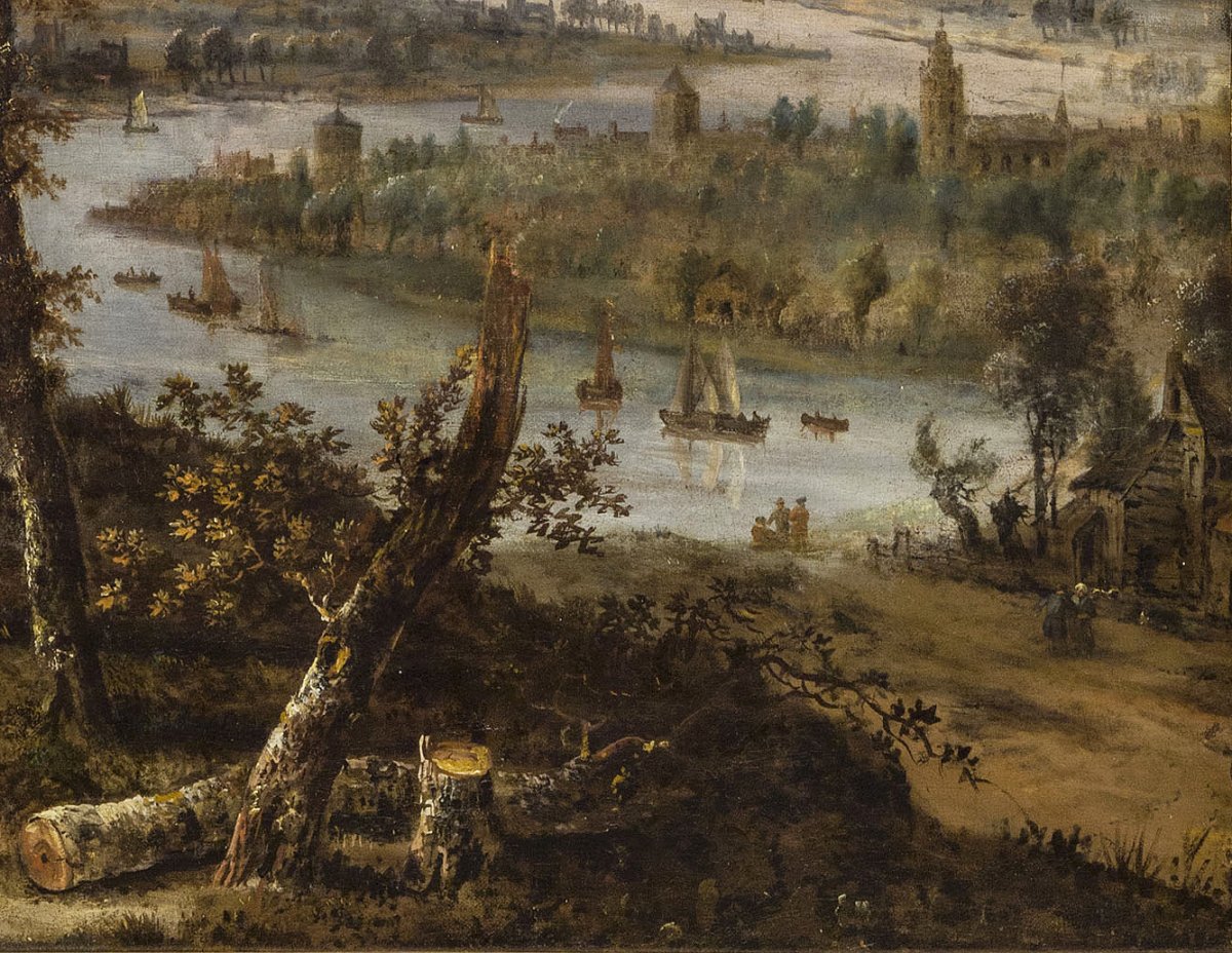 Attribué à Carel Van Falens (1683-1733), Convoi Attaqué Par Des Cavaliers Dans Un Paysage-photo-4