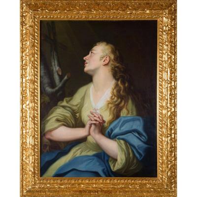 Suiveur De Pompeo Batoni - Marie Madeleine Repentante