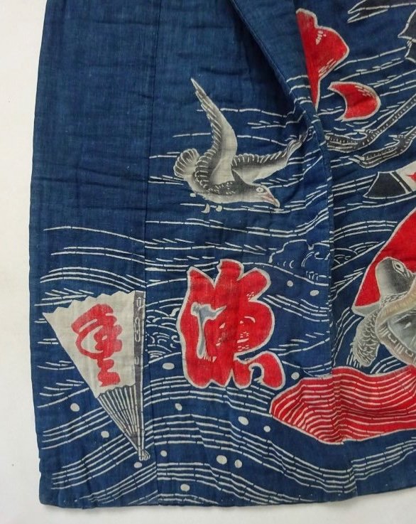 Kimono Japonais De Pêcheur Maiwai - Japon -photo-4