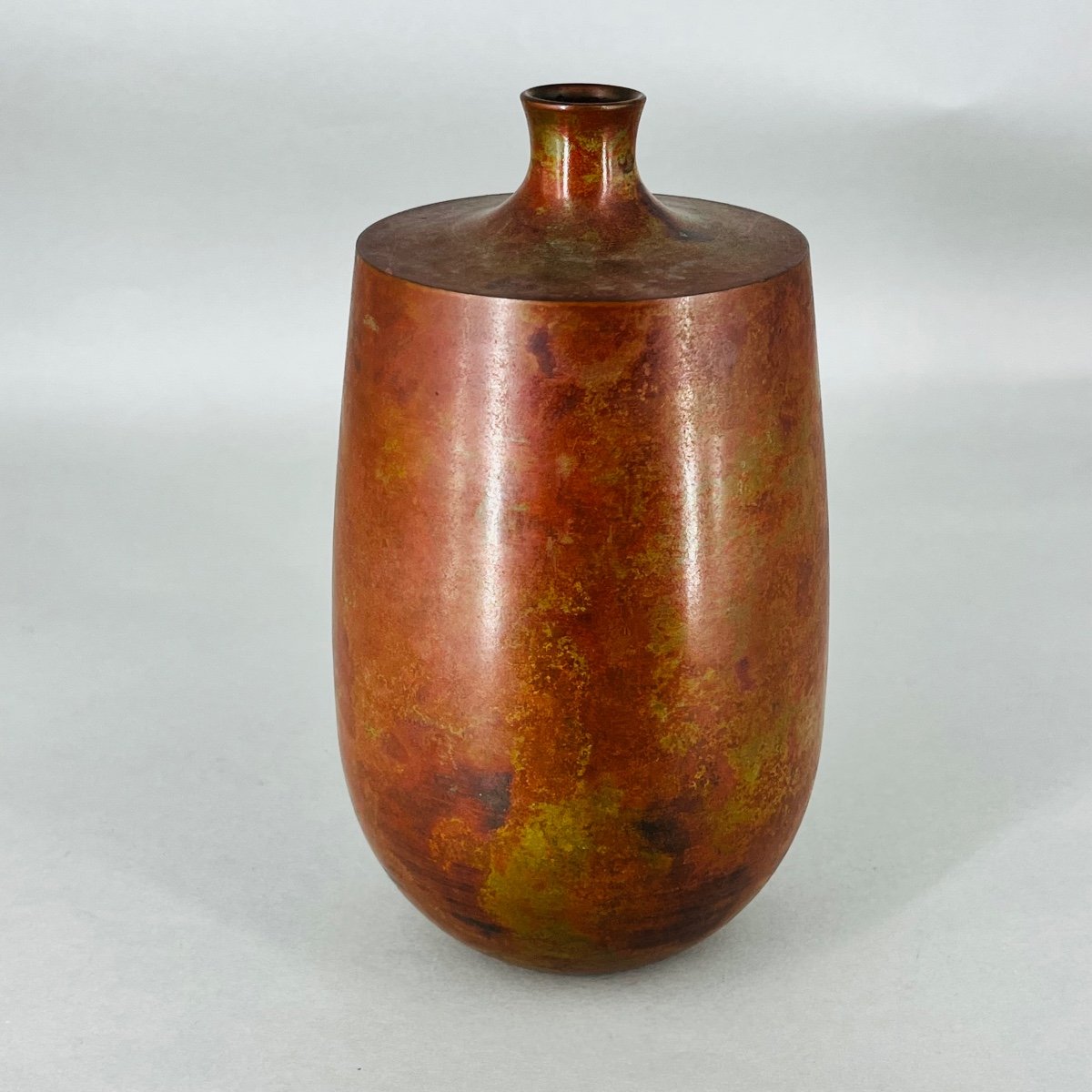 Japanese Bronze Vase From Gasen - Japan-photo-1