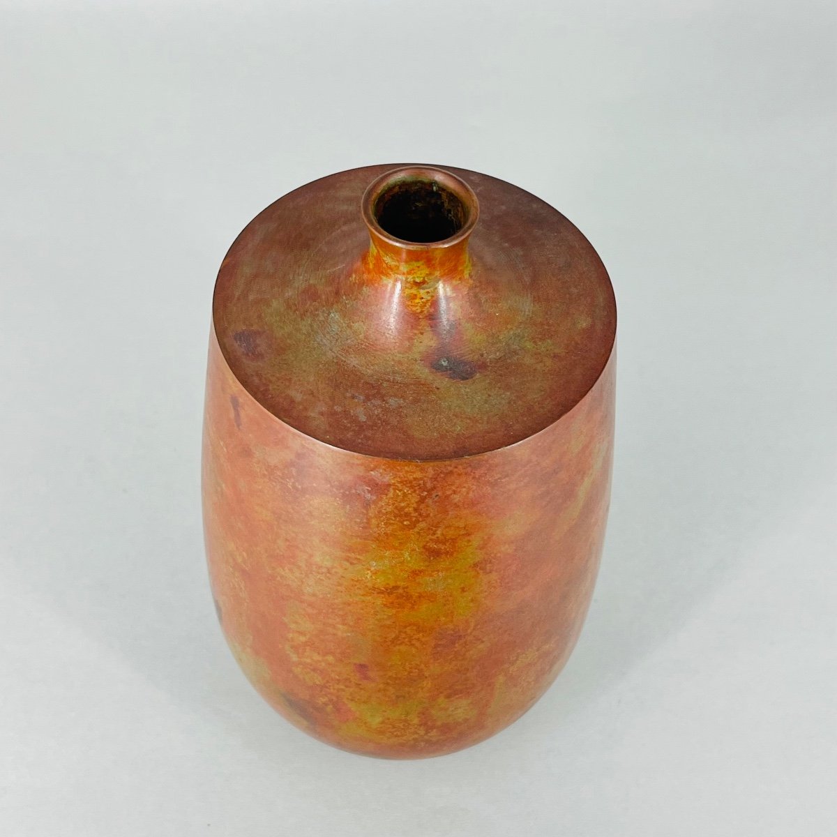 Japanese Bronze Vase From Gasen - Japan-photo-3