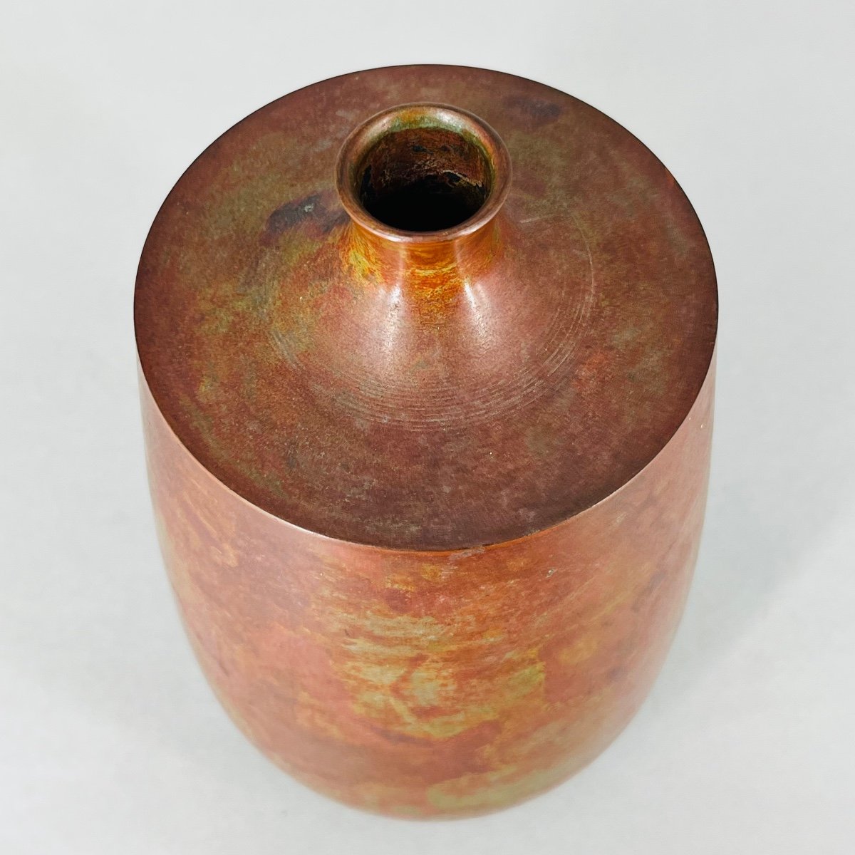 Japanese Bronze Vase From Gasen - Japan-photo-6