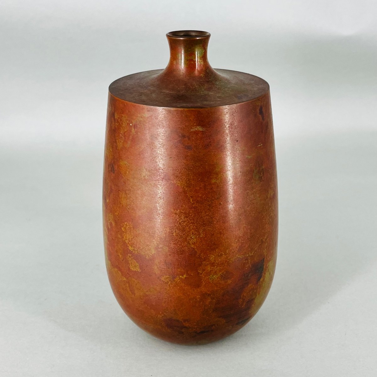 Japanese Bronze Vase From Gasen - Japan-photo-7