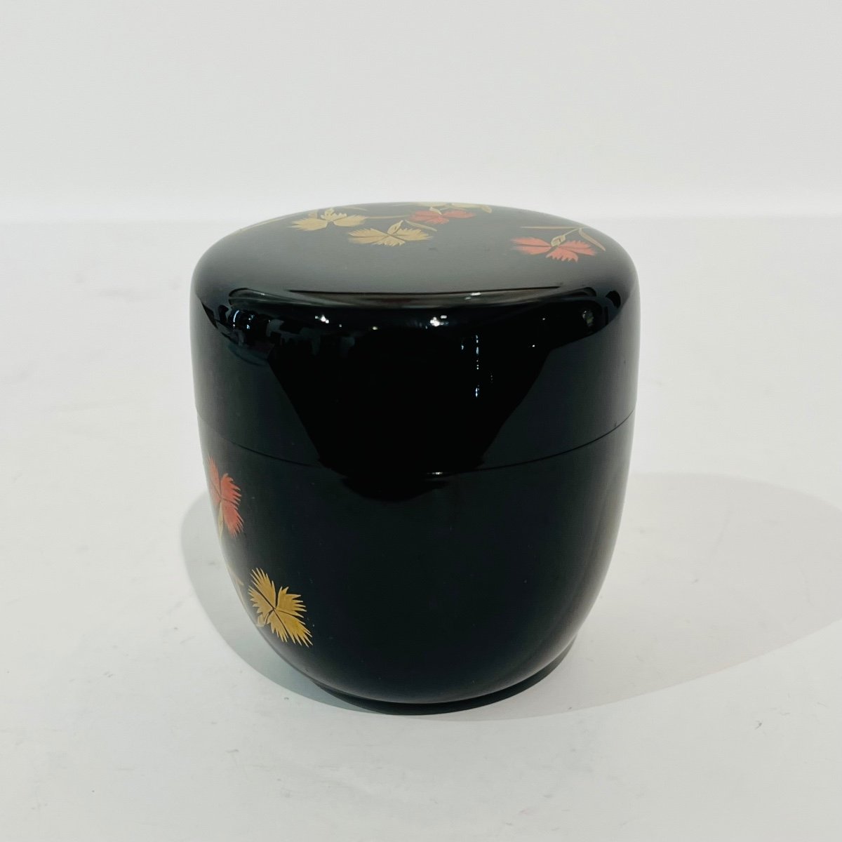 Natsume Japanese Lacquer Tea Box Carnations - Japan-photo-5