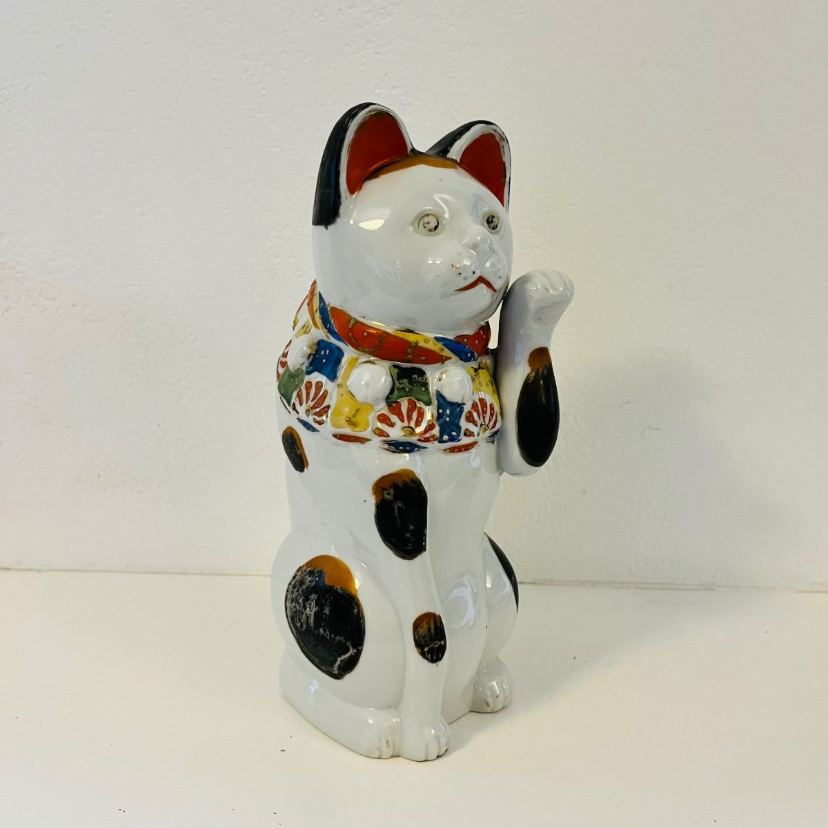 Manekineko Chat Japonais En Porcelaine - Japon-photo-2