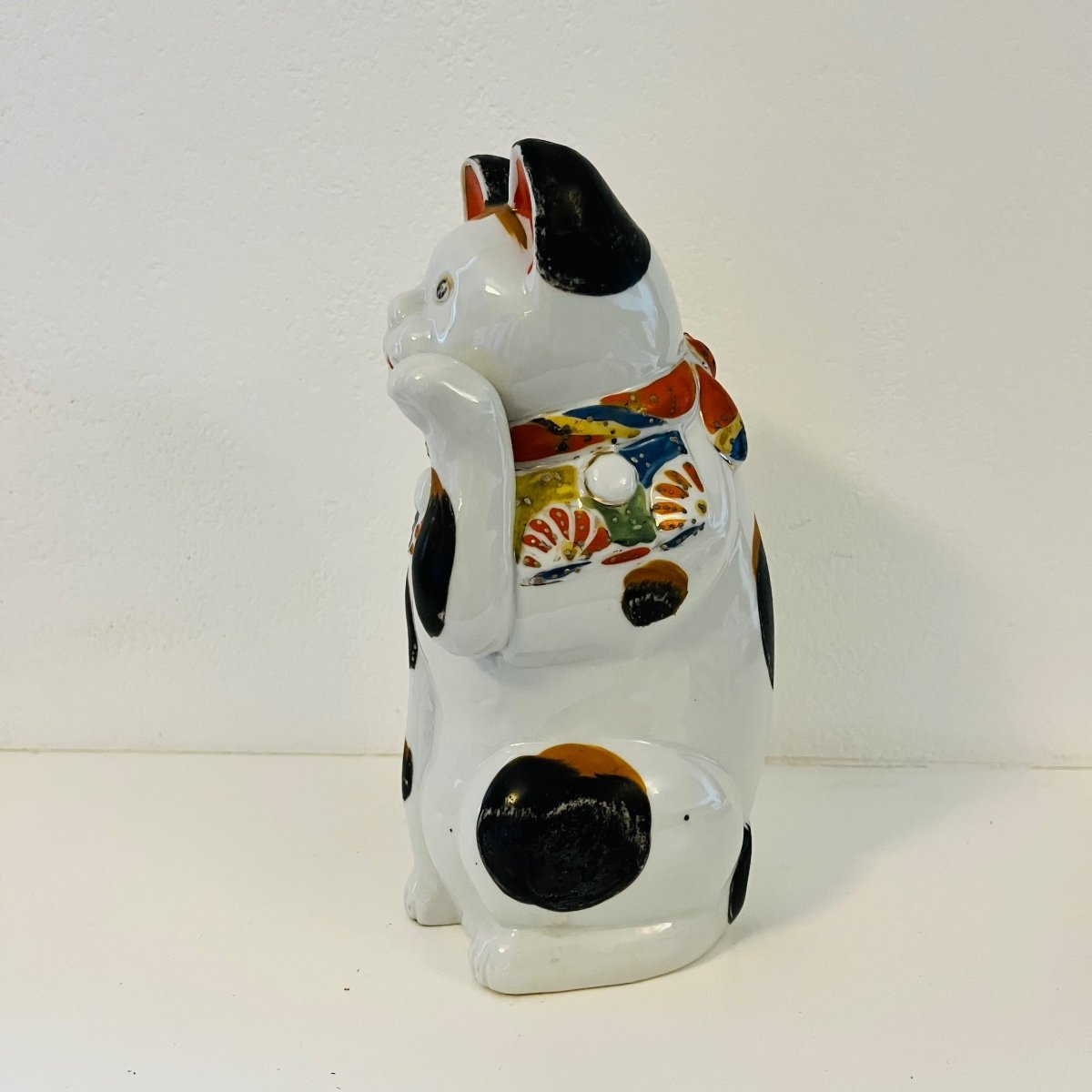 Manekineko Chat Japonais En Porcelaine - Japon-photo-2