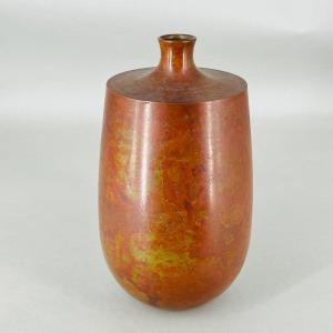 Vase Japonais En Bronze De Gasen - Japon