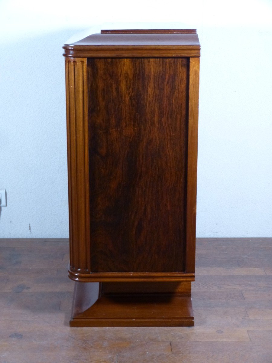 Small Art Deco Mahogany Furniture, Sideboard, Console-photo-1