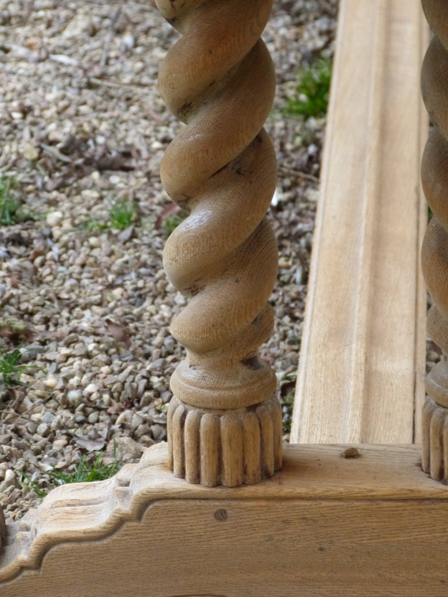 Très Grande Table Château Monastère Ferme 280  Cm  En Chêne -photo-2