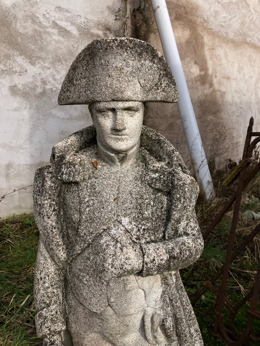 Napoleon Bonaparte Garden Statue 111 Cm Reconstituted Stone -photo-2