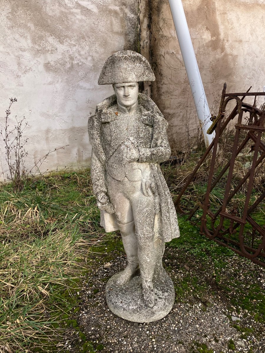 Napoléon Bonaparte Statue De Jardin 111 Cm  Pierre Reconstituée 