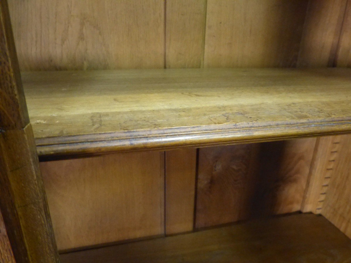 19th Century Oak Bookcase-photo-7