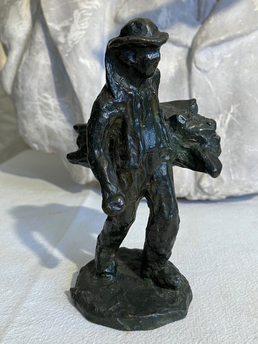 Gaston Schweitzer Fond D’atelier Sculpture Bronze Plâtre Terre Cuite -photo-6