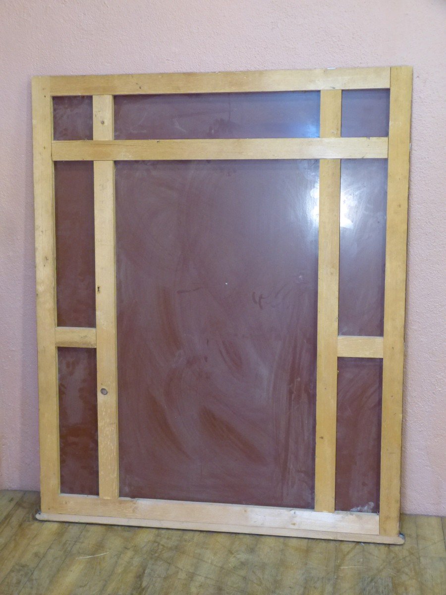 Large 50s Bistro Mirror 125 X 101 Cm-photo-4