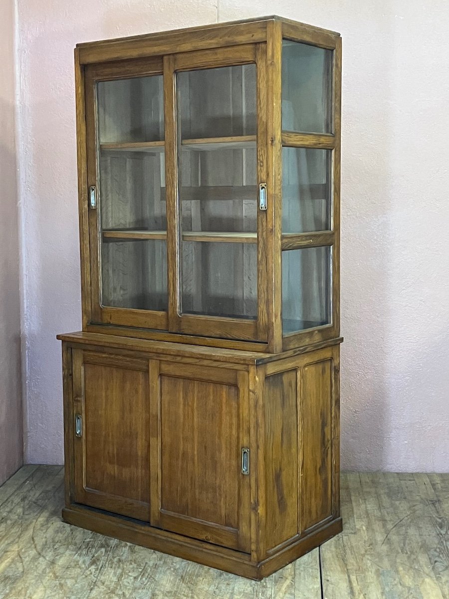 Sideboard Sliding Doors Trade Furniture Display Cabinet -photo-3