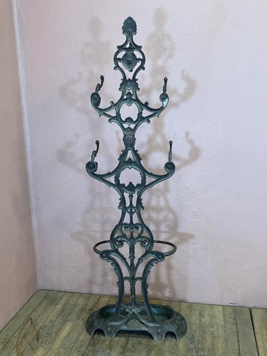 Corneau Charleville Cast Iron Coat Rack -photo-3