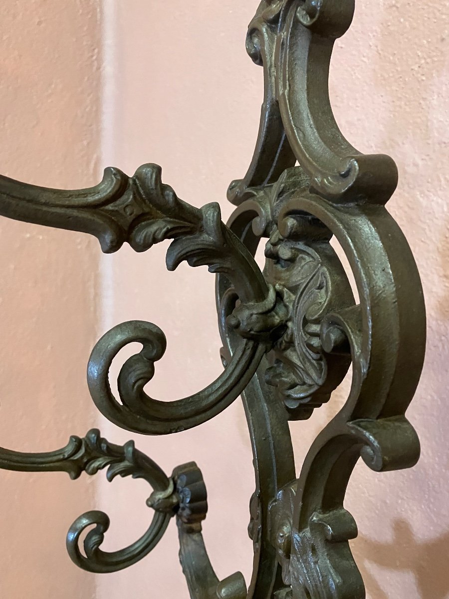 Corneau Charleville Cast Iron Coat Rack -photo-8