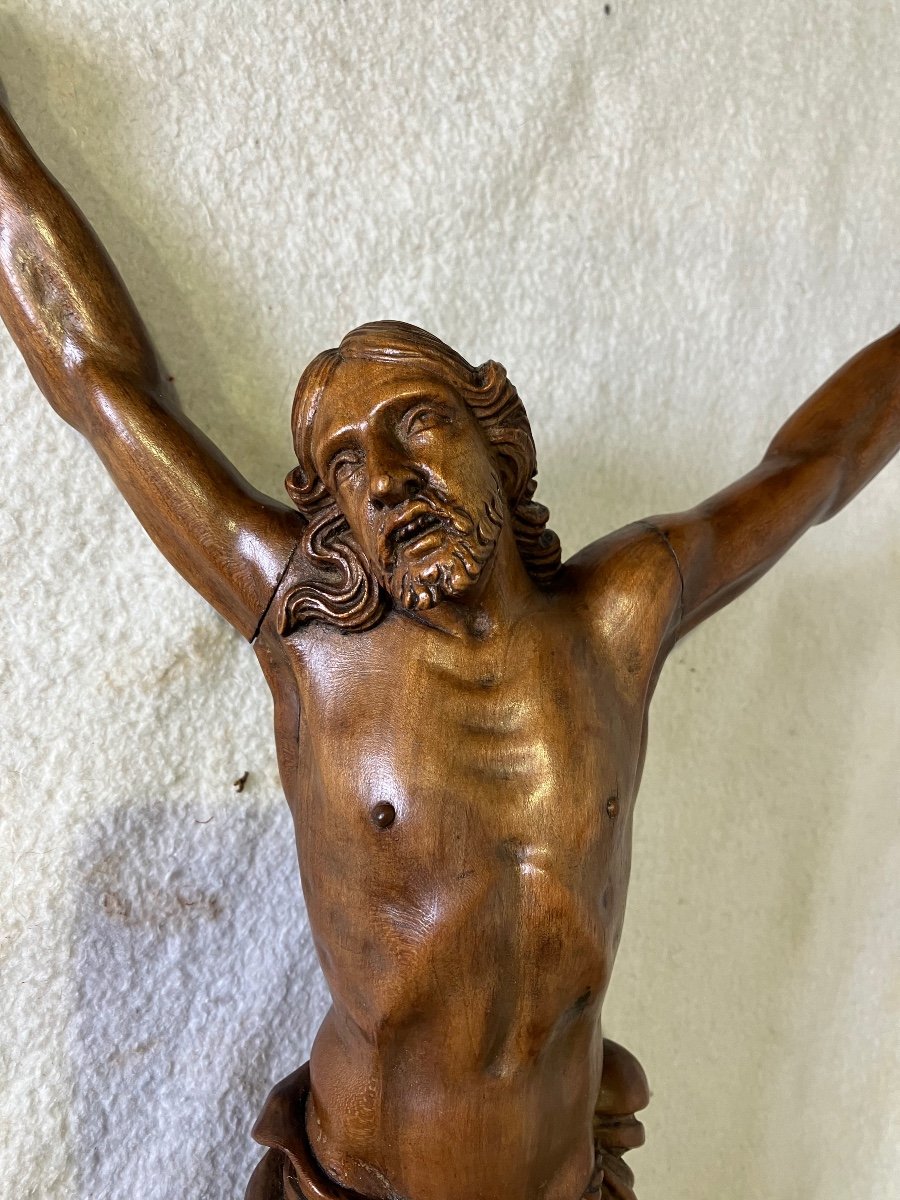 Wooden Christ 17th 42 Cm