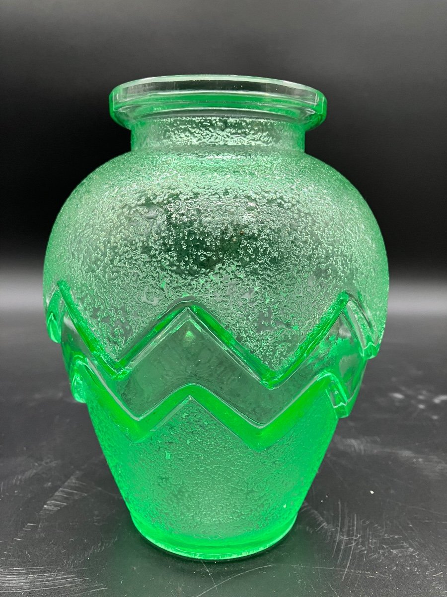 Daum Art Deco Vase-photo-2