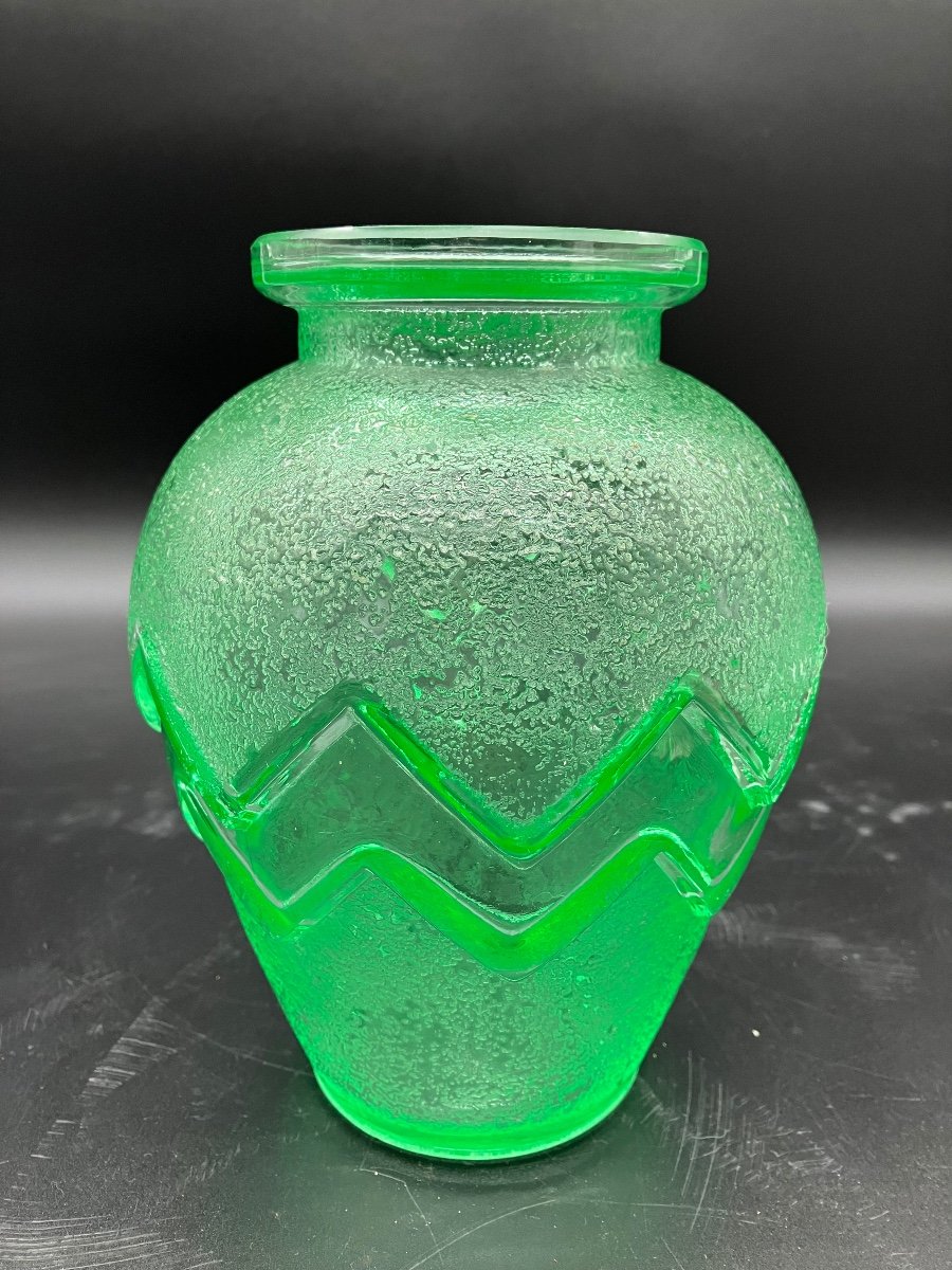 Daum Art Deco Vase