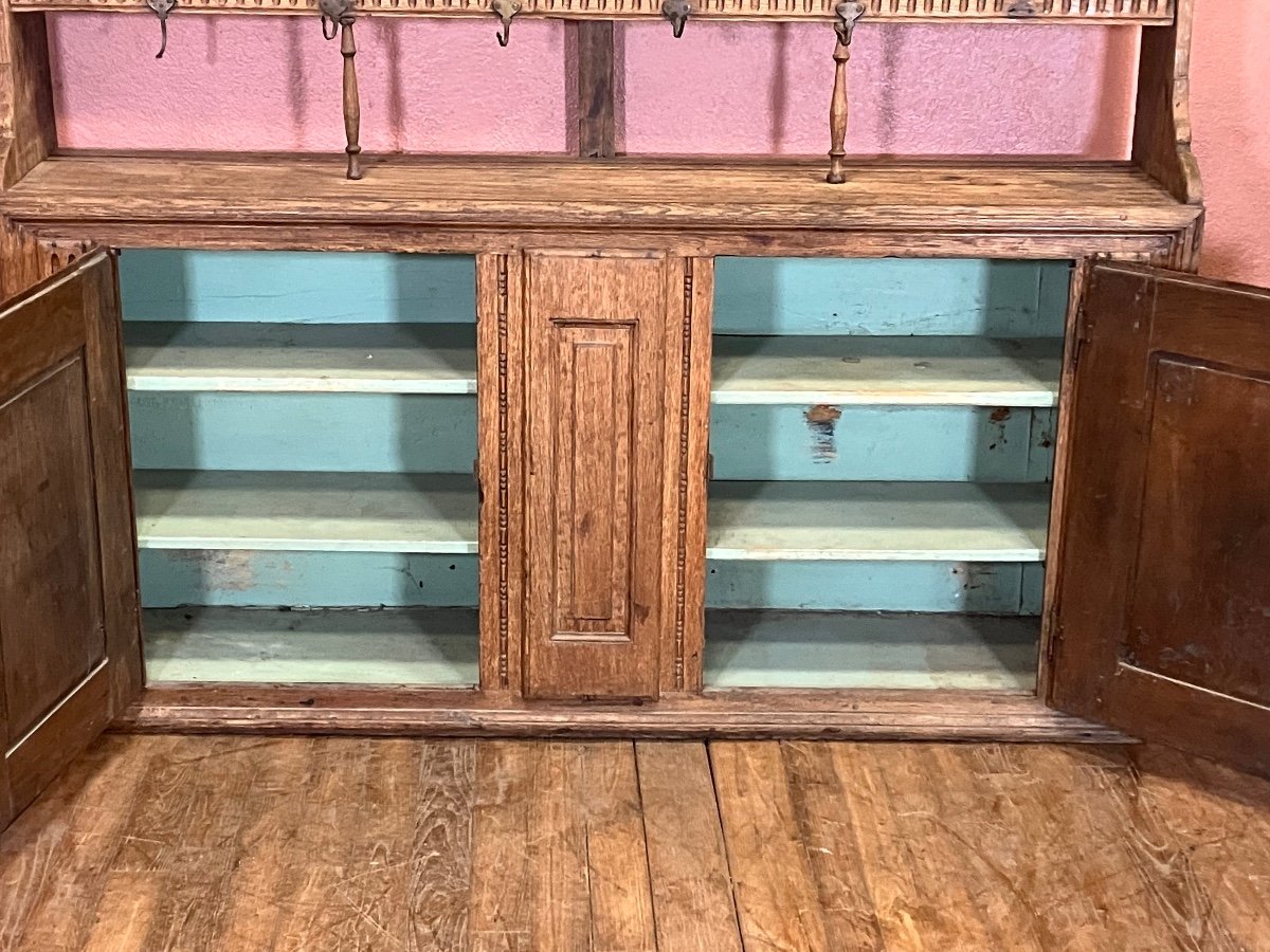 19th Century Raw Oak Sideboard -photo-2