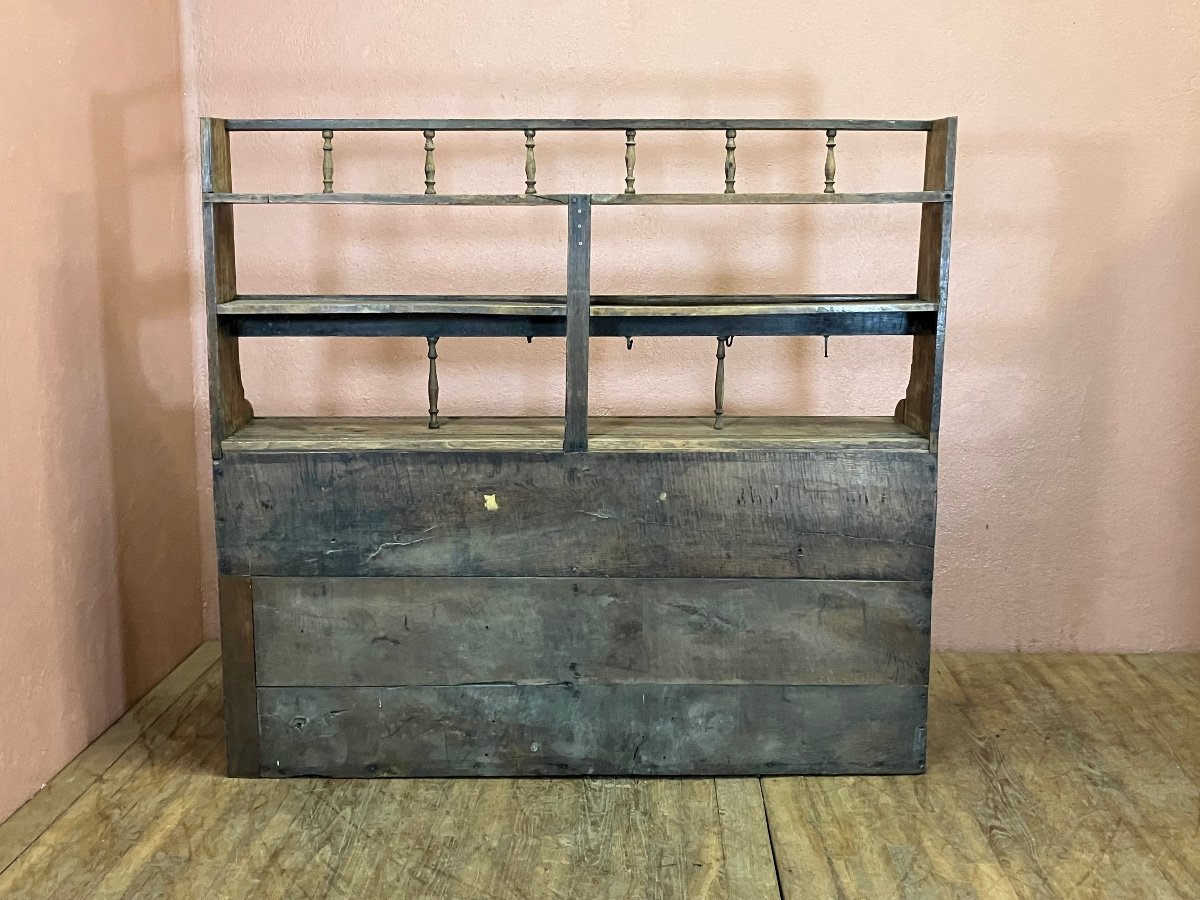 19th Century Raw Oak Sideboard -photo-1