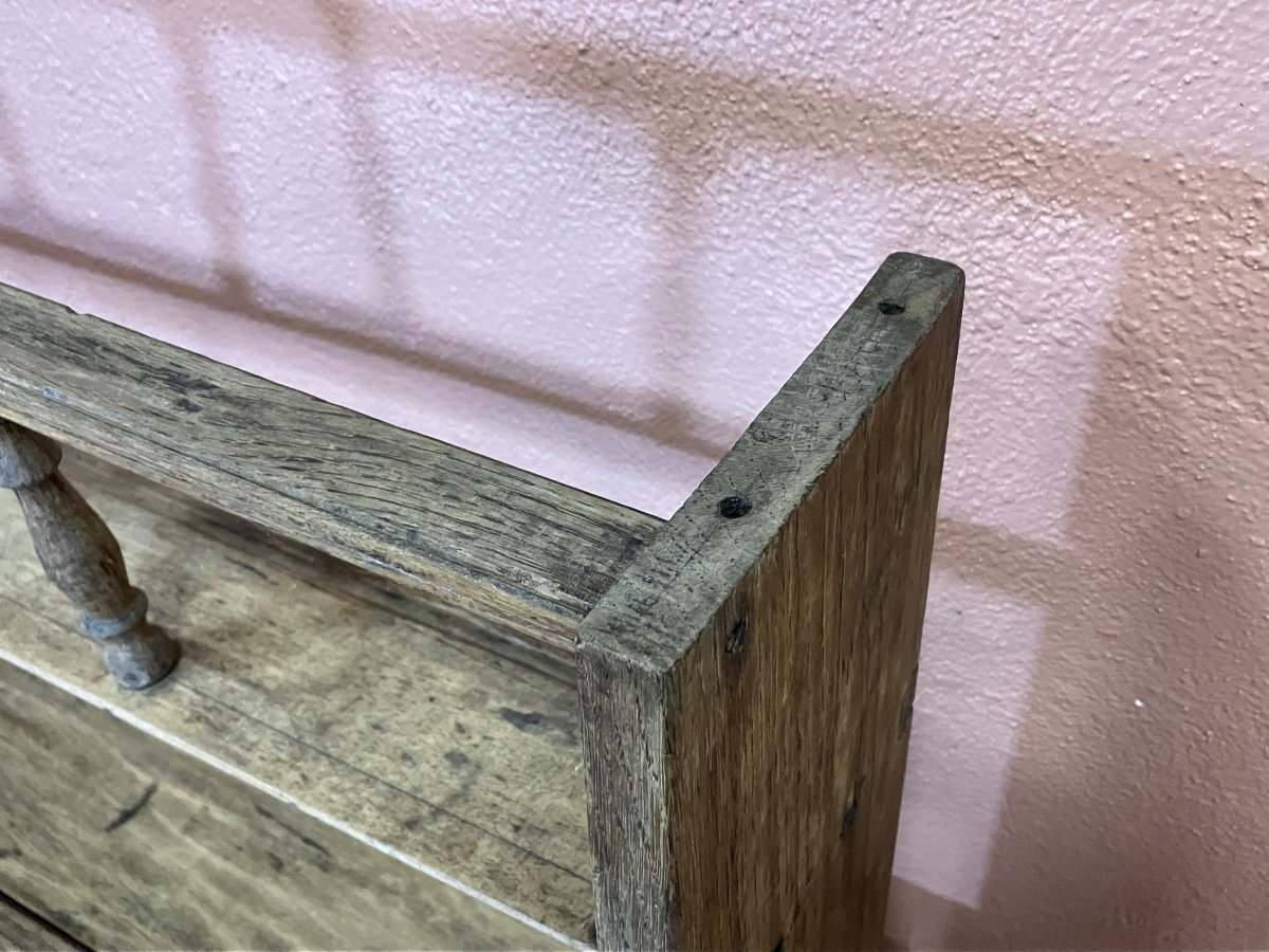 19th Century Raw Oak Sideboard -photo-5