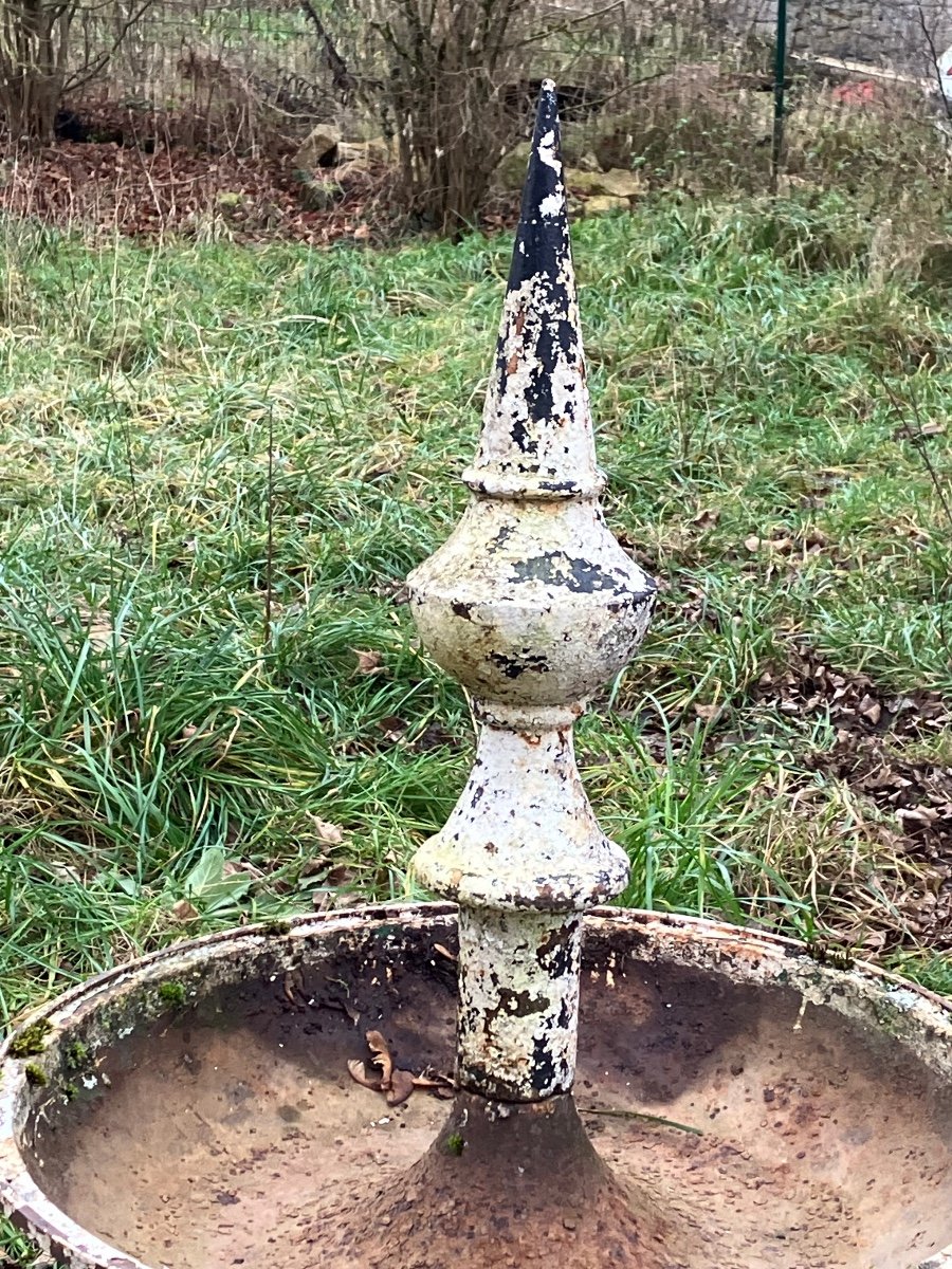 Abrevoir à Oiseaux Fonte Vasque De Jardin Jardinière Déco Extérieur Fontaine -photo-1