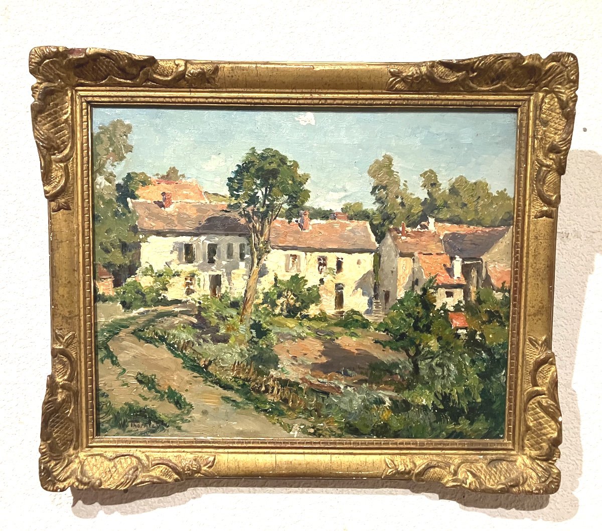 W Thornley Landscape Oise Surroundings Of Camille Pissaro School Of Pontoise, Painters Of Oise