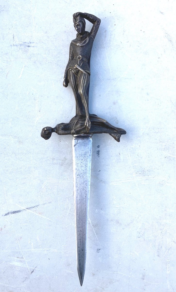 Mephisto Faust Bronze Prostitute Dagger 