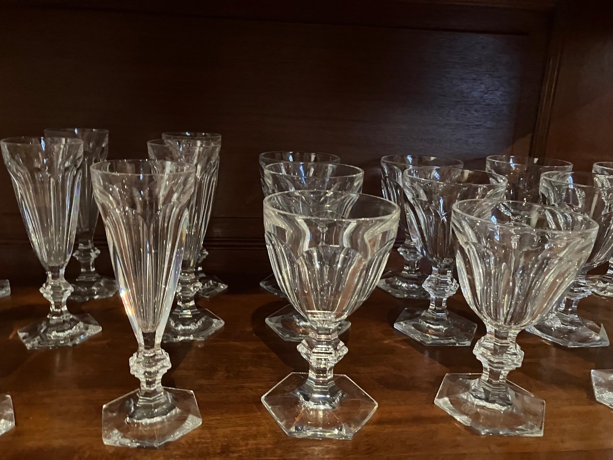 Service Harcourt Baccarat 48 Pièces Verres Et Flûtes Cristal -photo-4