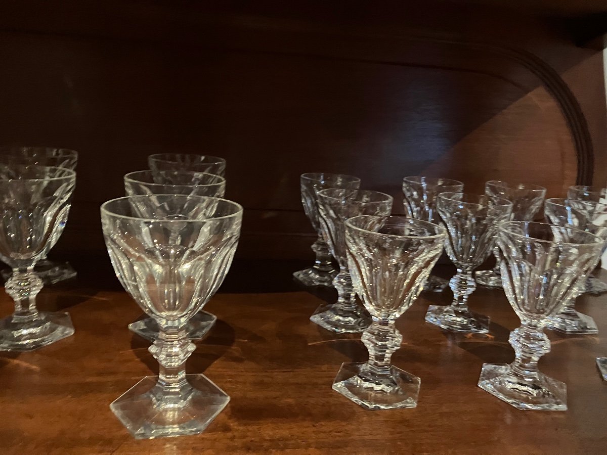 Service Harcourt Baccarat 48 Pièces Verres Et Flûtes Cristal -photo-1