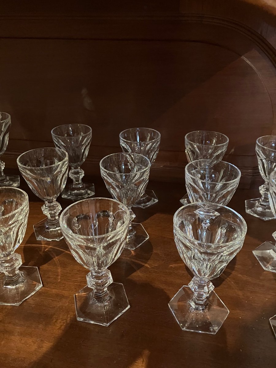 Service Harcourt Baccarat 48 Pièces Verres Et Flûtes Cristal -photo-2