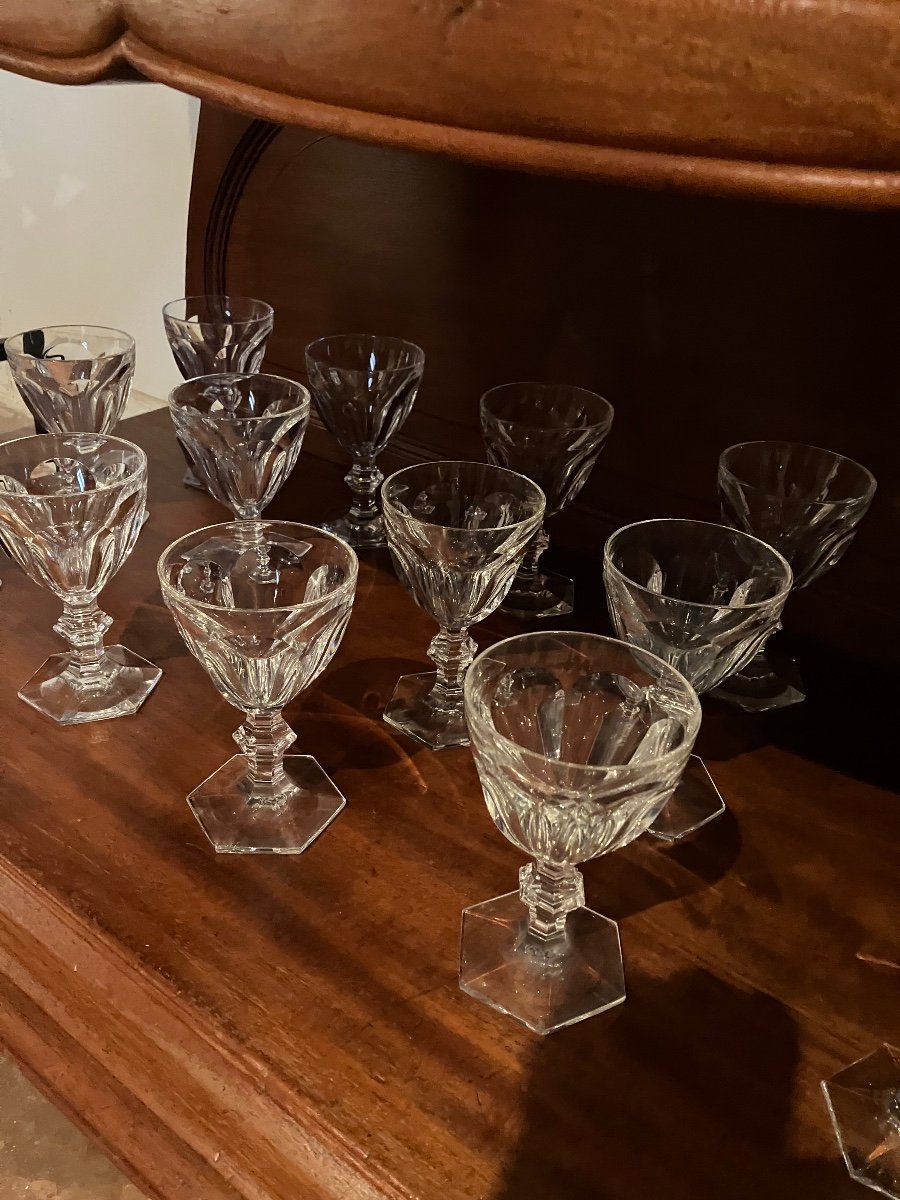 Service Harcourt Baccarat 48 Pièces Verres Et Flûtes Cristal -photo-3