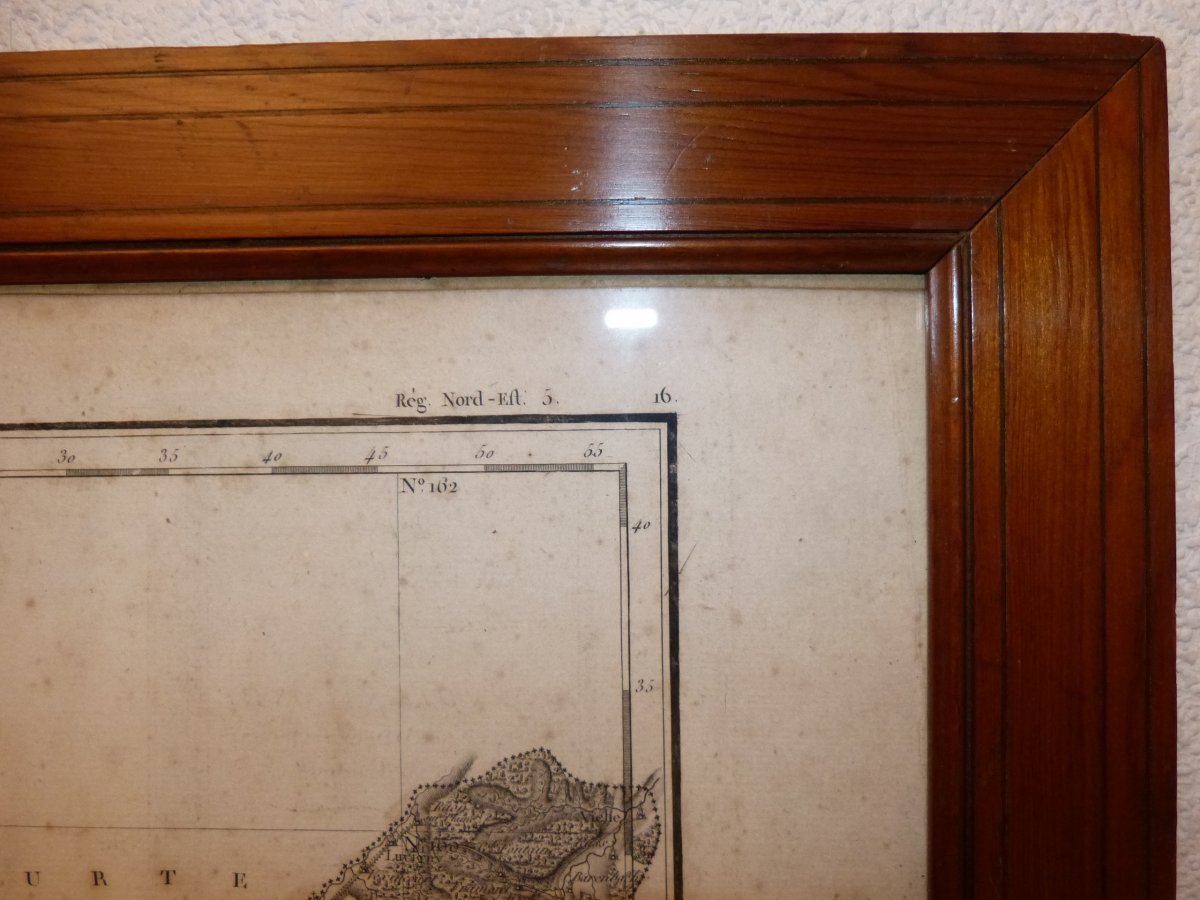 Map Of The Vosges Legend 18th Dated 1790-photo-4