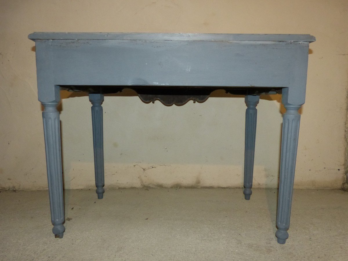 18th Console Table With Side Drawer-photo-5