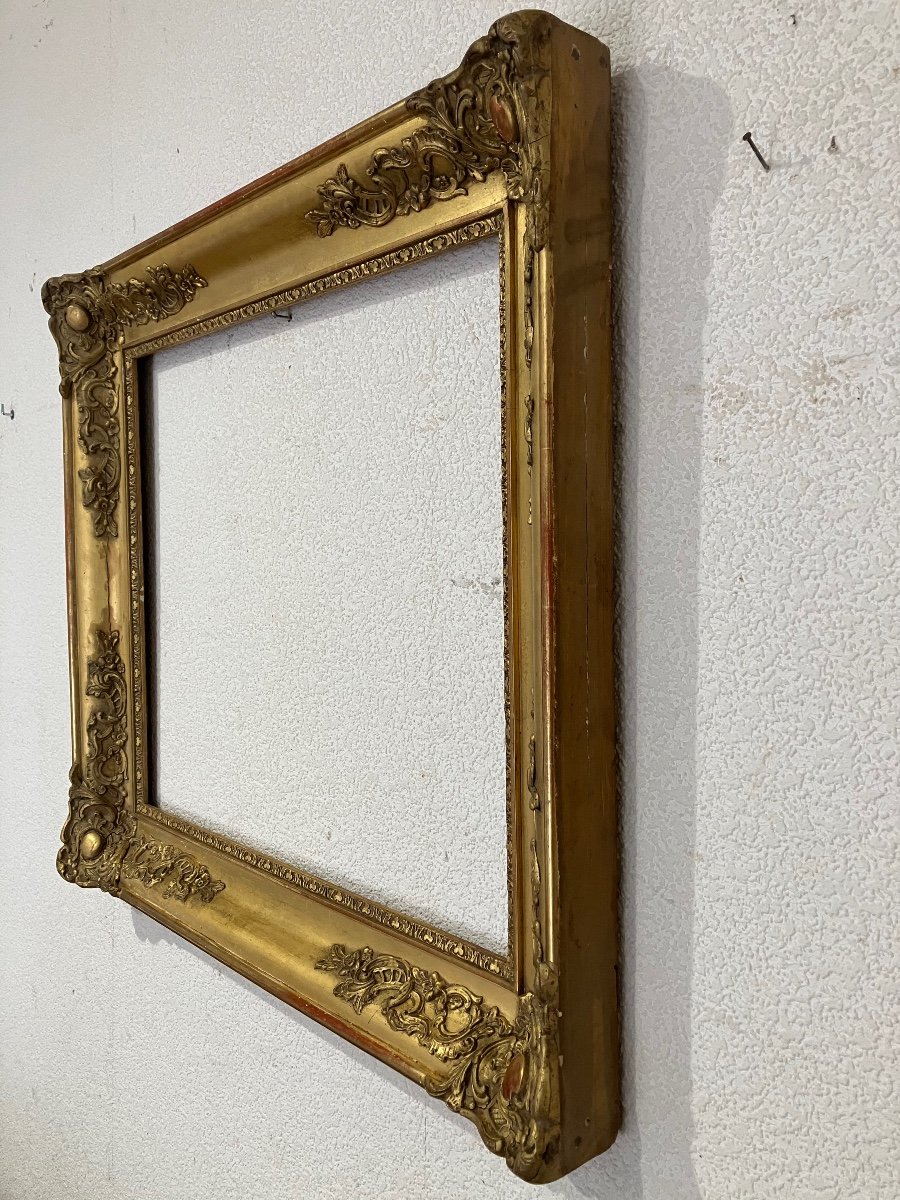 Golden Frame Napoleon III Louis XV Style-photo-5