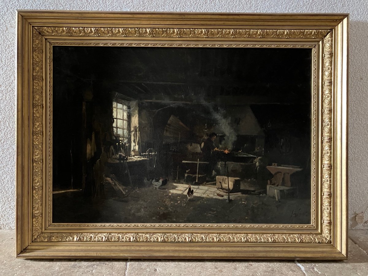 Alexandre Defaux, Forge Interior At Cernay La Ville-photo-2