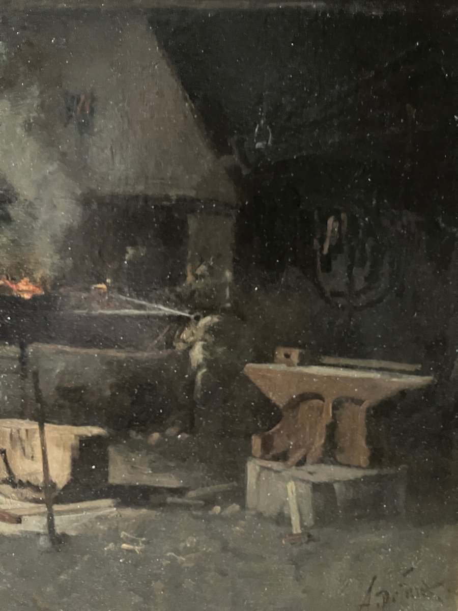 Alexandre Defaux, Forge Interior At Cernay La Ville-photo-2