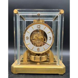 Jaeger Lecoultre Atmos Plexi Clock 70s Works 