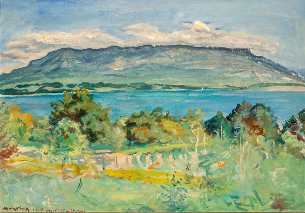 Lucien Mainssieux (1885-1958). Lake Bourget