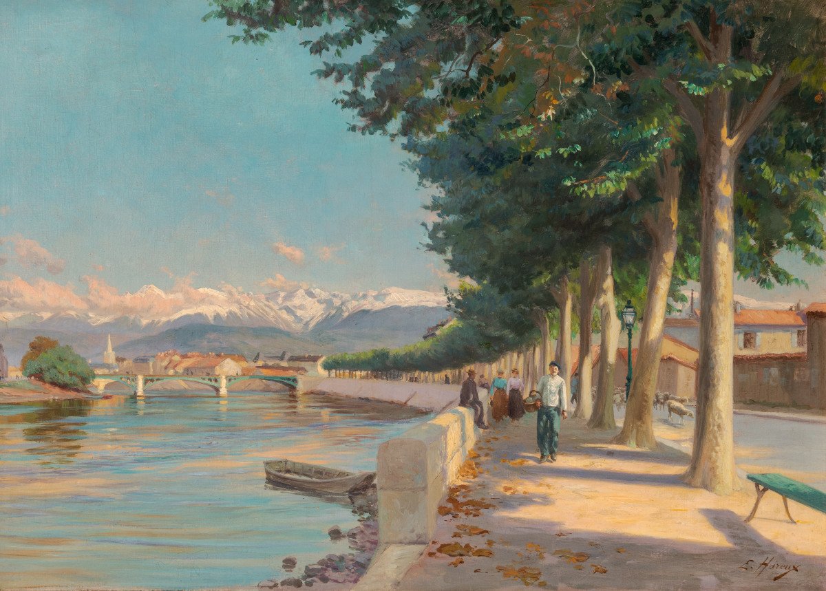 Ernest Hareux (paris 1847 - Grenoble 1909)