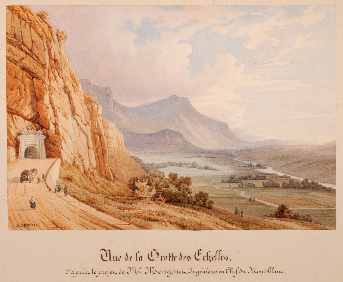 Debelle Alexandre (voreppe 1805 - Grenoble 1897)