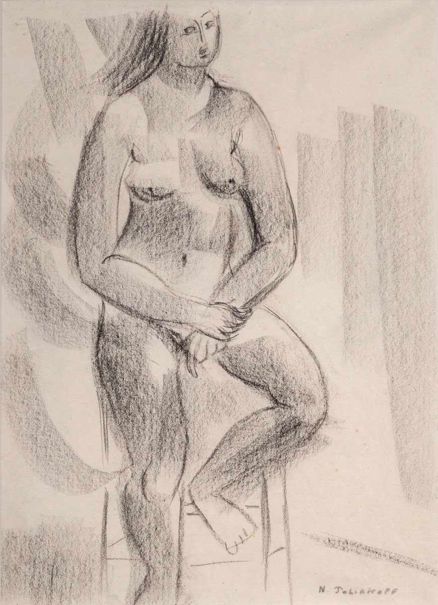 Nicolas Poliakoff (nicolaï Georgievich Poliakov, Dit) (ukraine 1899 - Paris 1976)