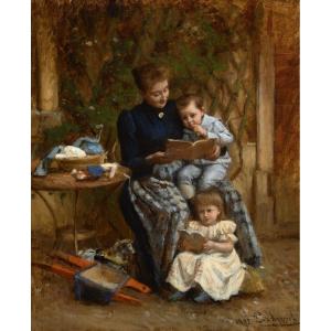 Edouard d'Avril (1843-1928). First Lessons