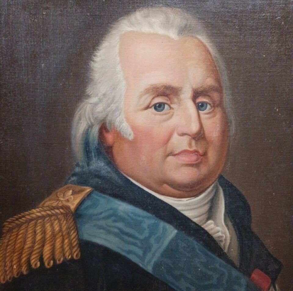 François Gérard, After - Large Bust Portrait Of Louis XVIII- Hst-photo-2