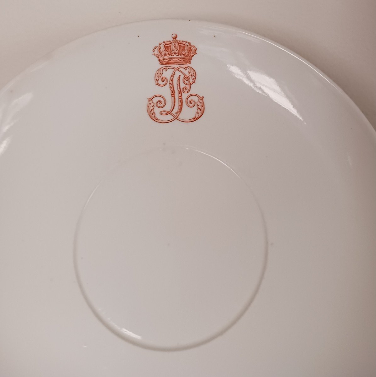 Manufacture De Sèvres, Service Des Offices - Bowl And Saucer Or Lunch - Neuilly-photo-3